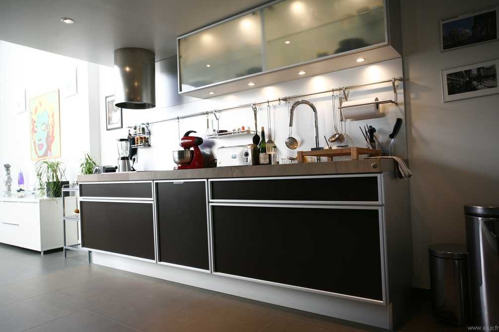 Cocina de estilo industrial