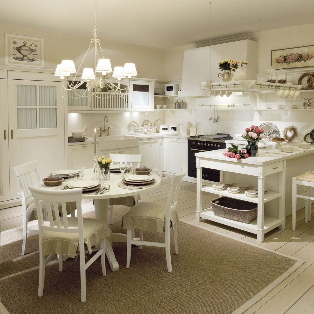 Cocina de madera inglesa