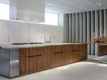 Cocina de acero inoxidable