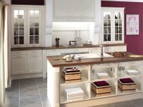 Cocina de madera tradicional